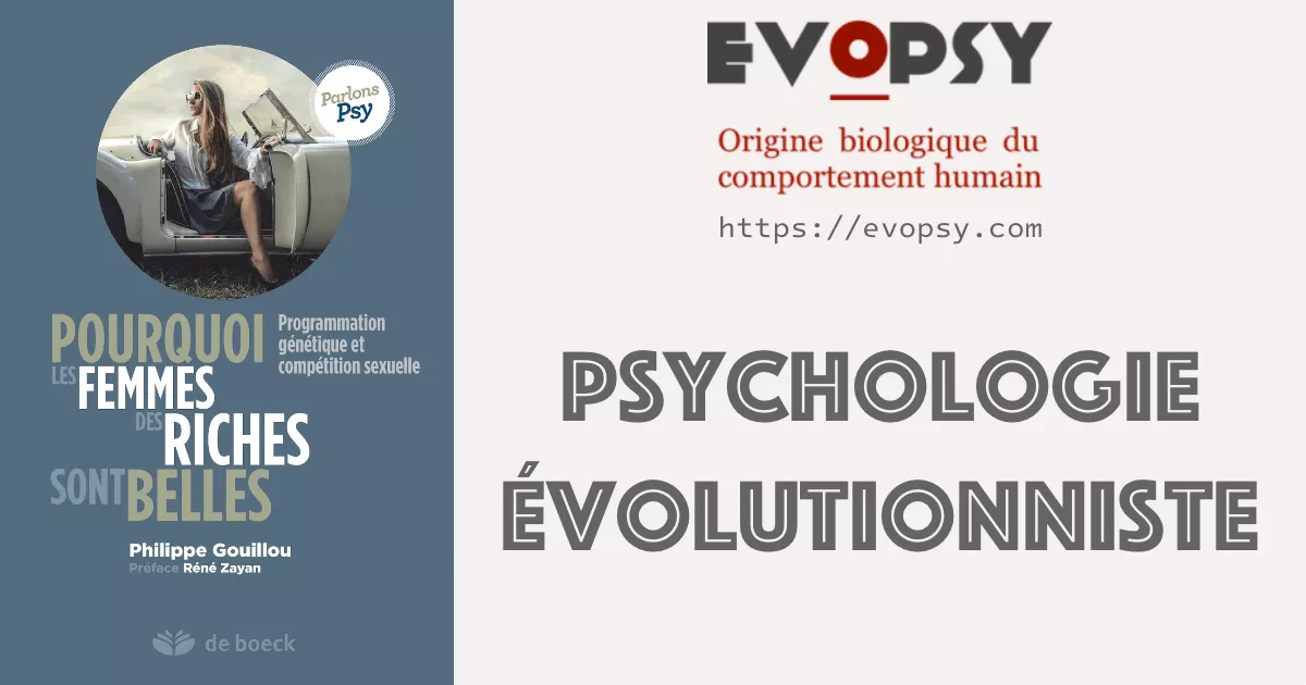 Evopsy : Psychologie Évolutionniste = Origine biologique du comportement humain